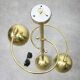 Vintage Italian Brass Ceiling Chandelier