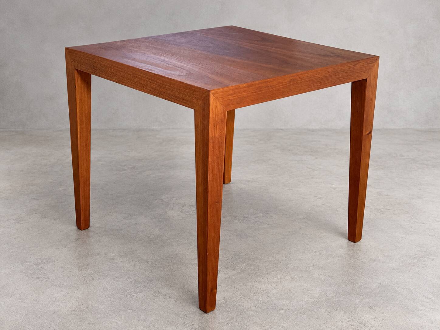 Teak Side Table by Severin Hansen for Haslev Møbelsnedkeri, 1960s
