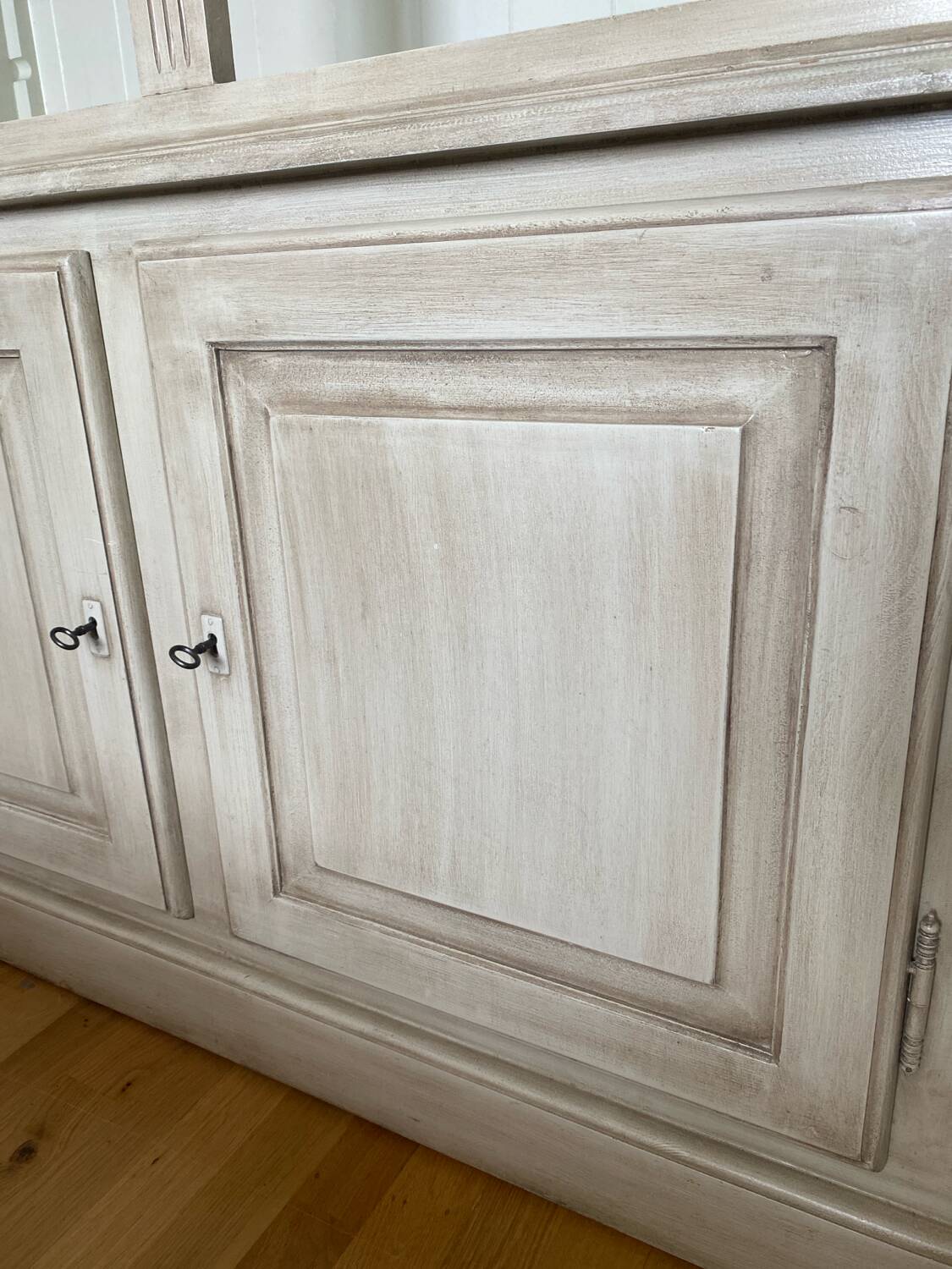 Bookcase, ecru wood, Basic Line brand by Luc Meganck