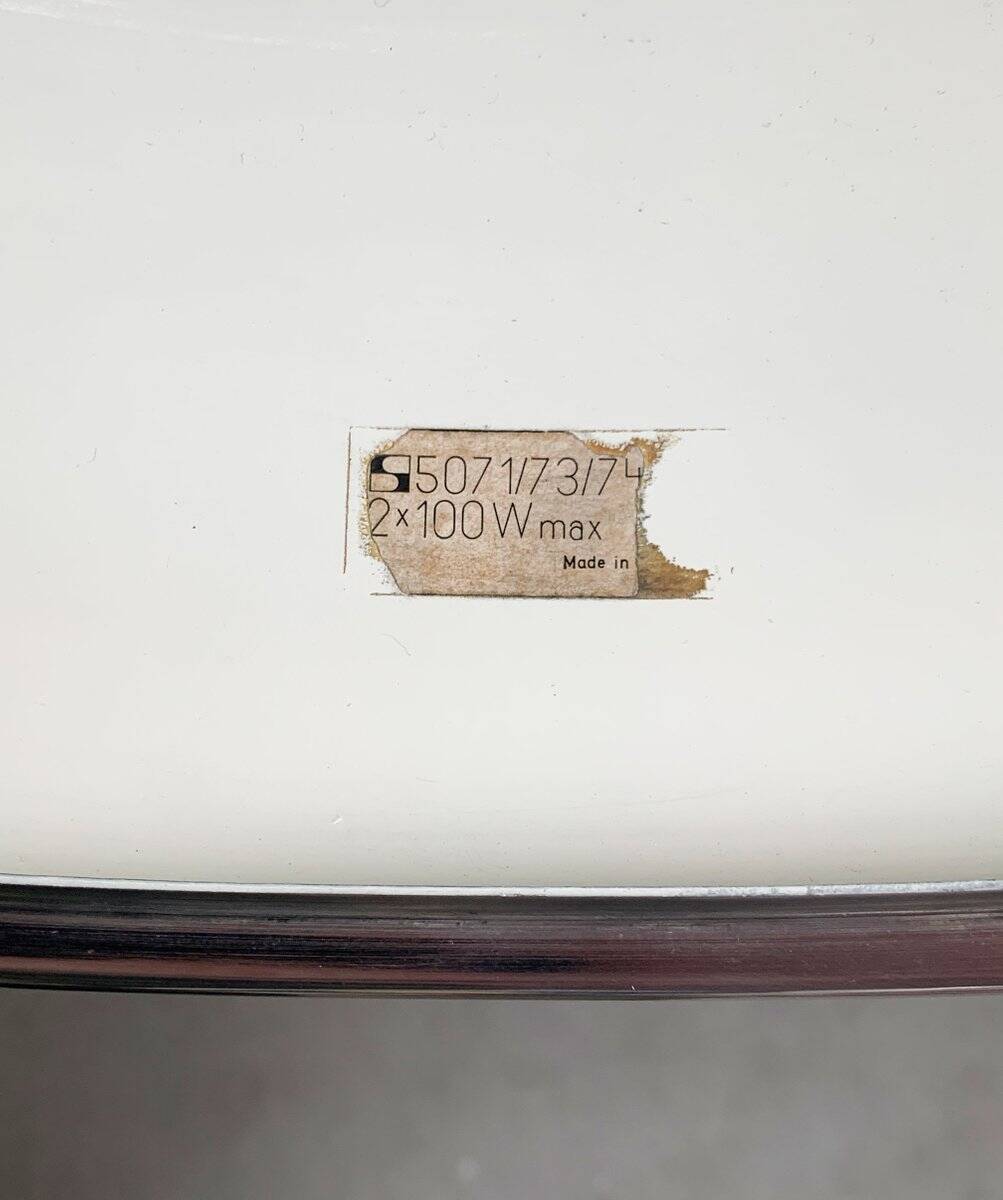 German mid-century dome pendant lamp by Staff Leuchten, 1960s.