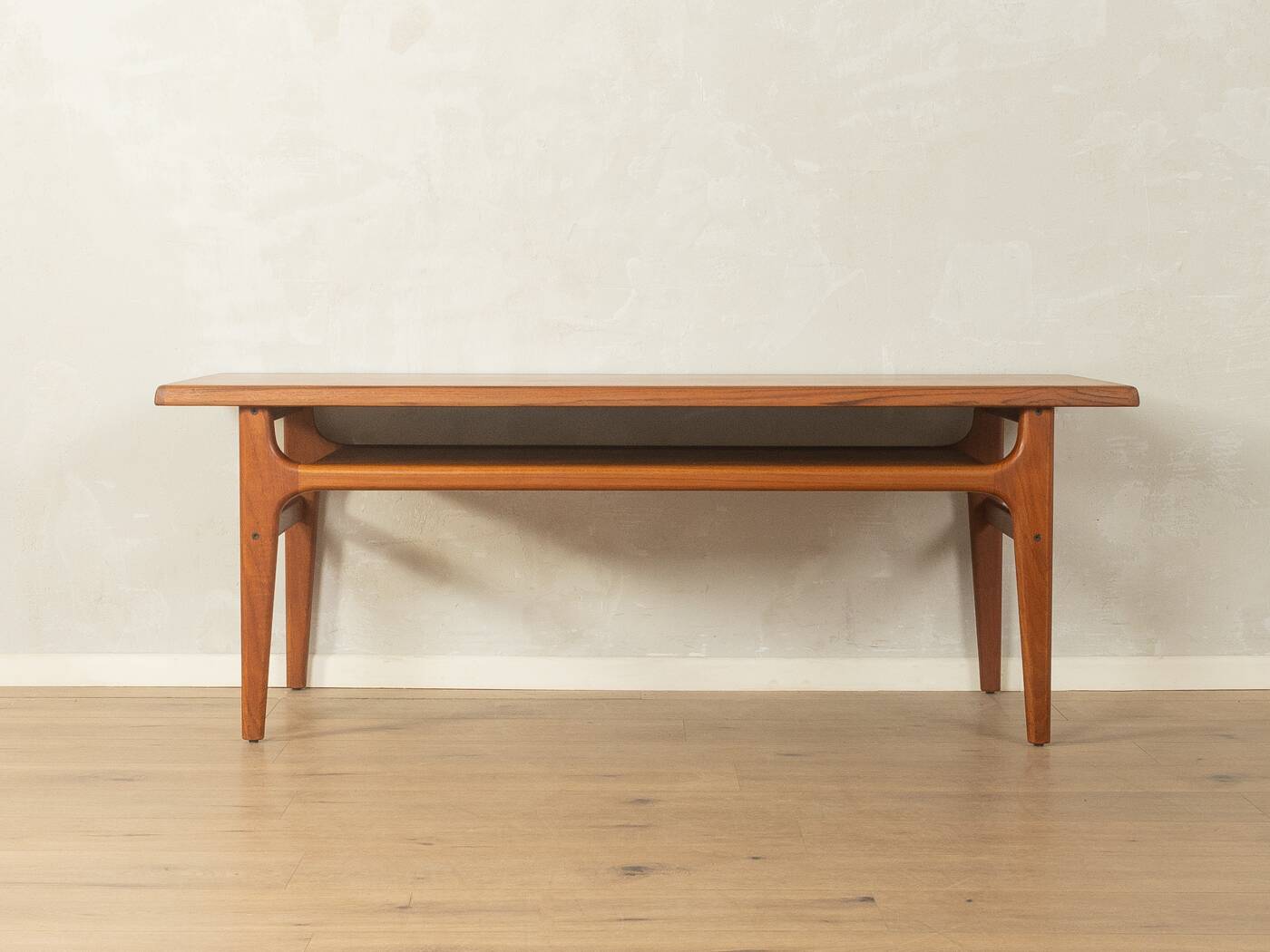 Mid-century coffee table in teak by Niels Bach A/S (1960s)
