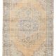 5x8 Pale Orange Classic Turkish Vintage Rug, 169x254Cm SK5187