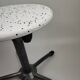 Upcycled school stool, 70s