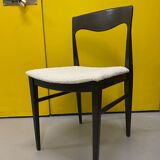 Scandinavian chair reupholstered buckle