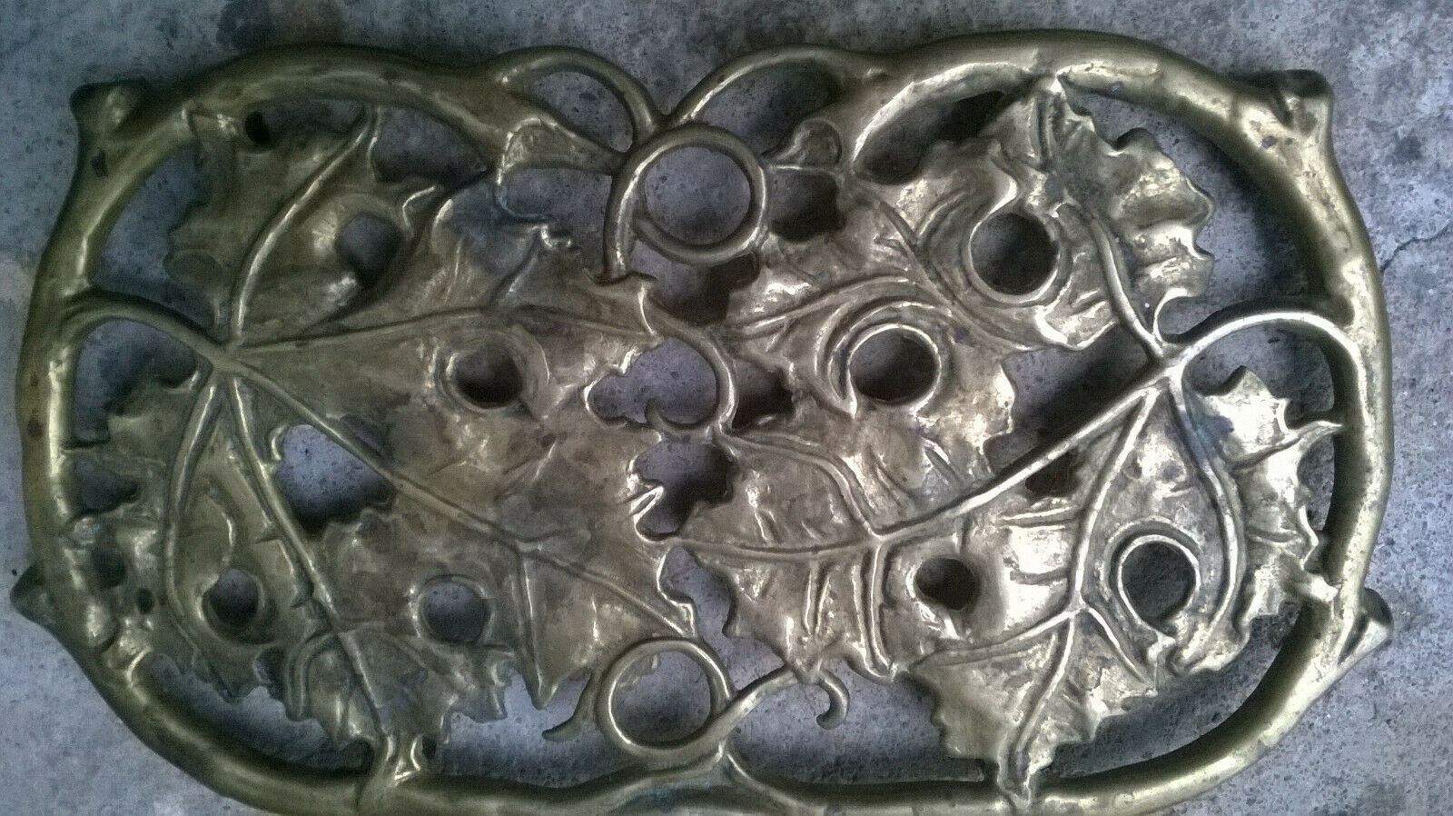 Pair of vintage flat bottoms