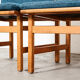 Set of 4 dining chairs model 3232 by Borge Mogensen for Fredericia Denmark 1958