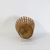 Scandinavian basket in vintage wood, 1960