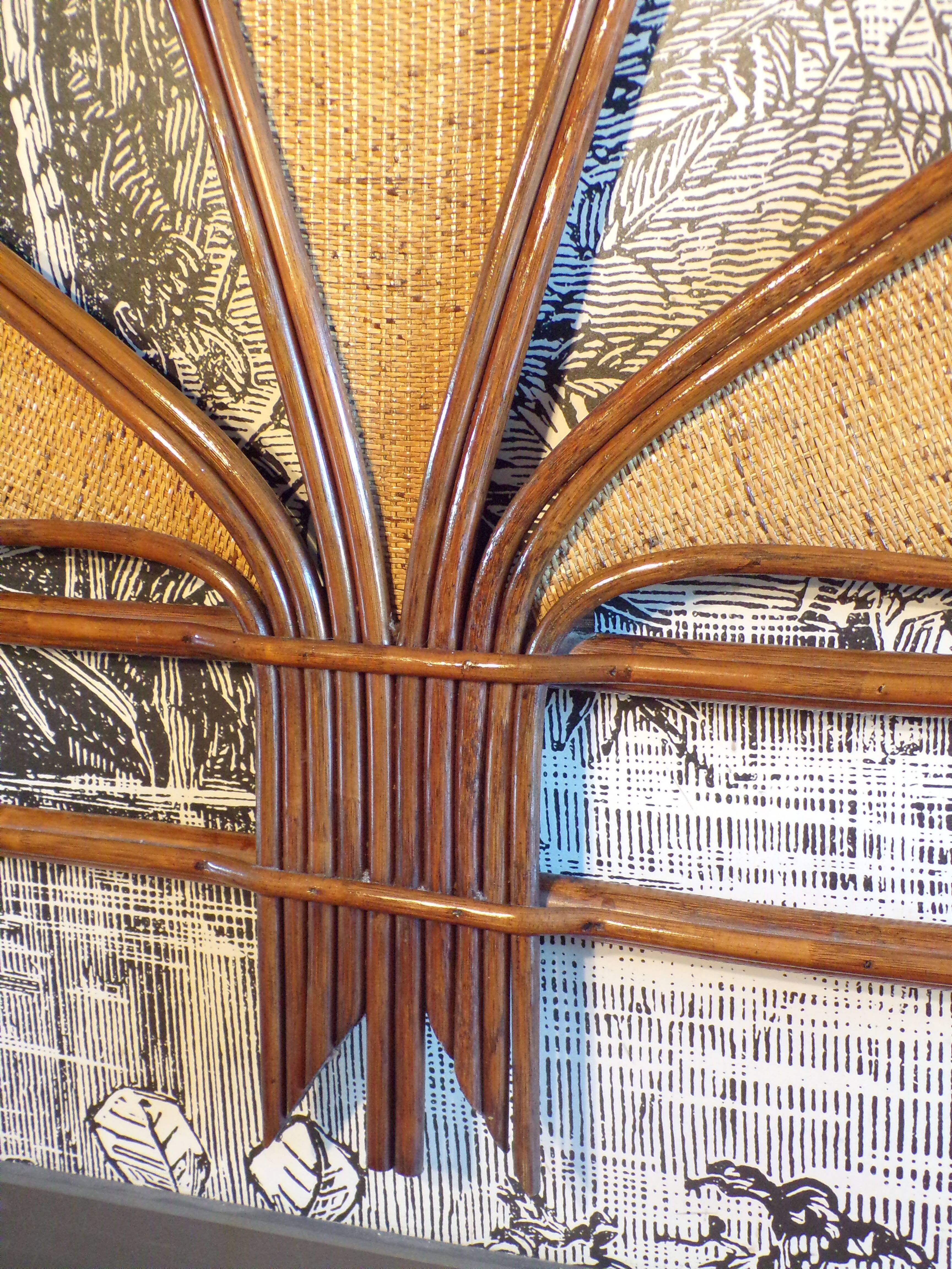 Vintage Peacock headboard 140cm