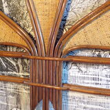 Vintage Peacock headboard 140cm