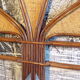 Vintage Peacock headboard 140cm