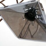 Brass reflector industrial pendant light