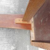 Table bistro wood and formica