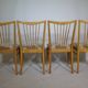Mid-Century Design Wooden Dining Chairs, Set of 4, 1960s