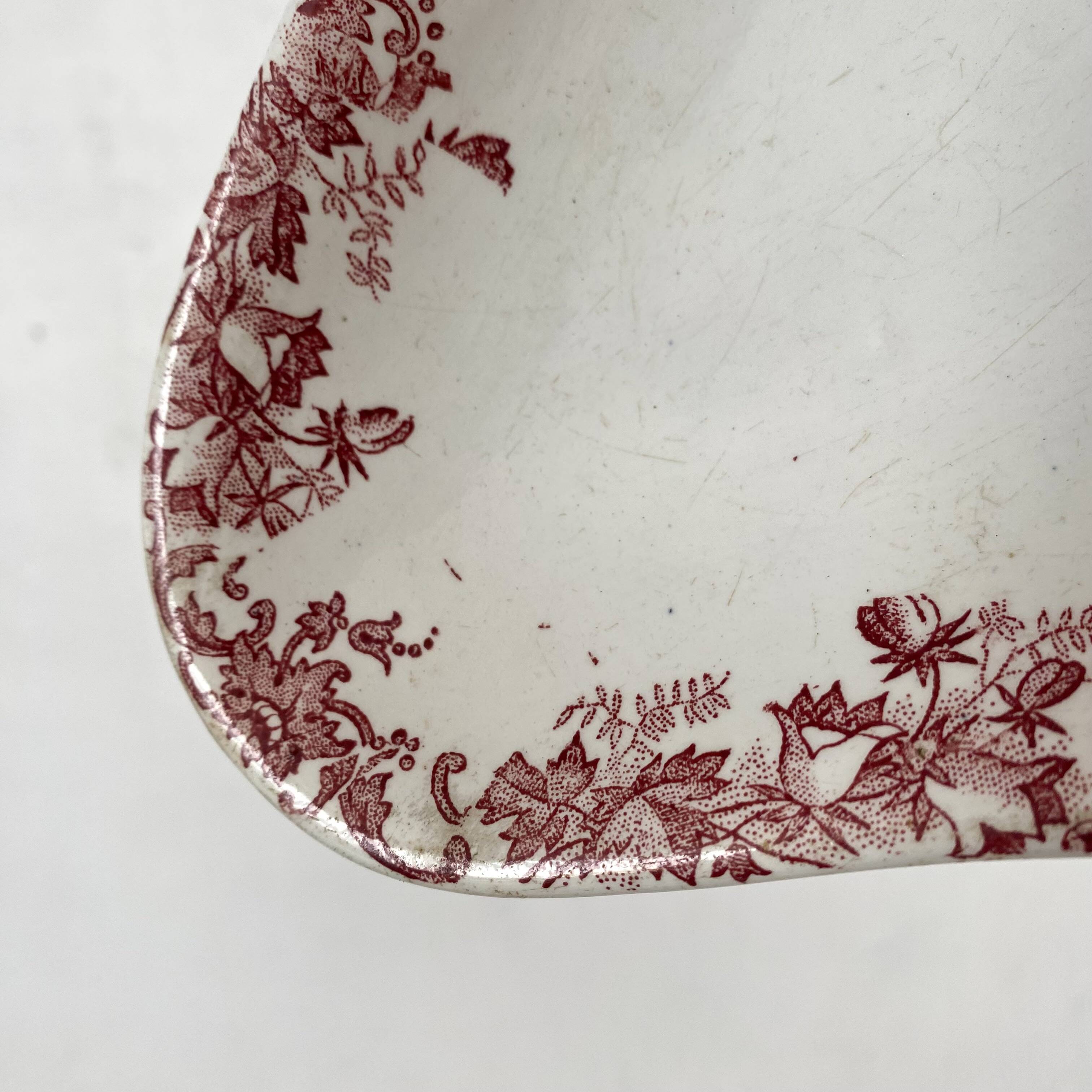 St Amand "Campanule" ironstone dish