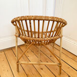 Child chair in rattan