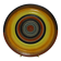 Polychrome circular dish MGA Tullio d'Albisola (Tullio Mazzotti)