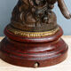 Lamp foot signed Auguste Moreau