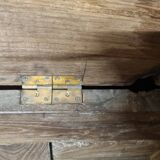 Maie solid oak Breton chest