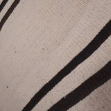 Vintage Turkish rug from Oushak, hand-woven 63x452 cm