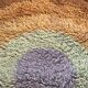 Carpet vintage years 60-70 mechanics 150 X 215 CM