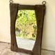Folk art mirror
