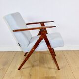 Vintage armchair like VAR blue turquoise - 2 pieces available