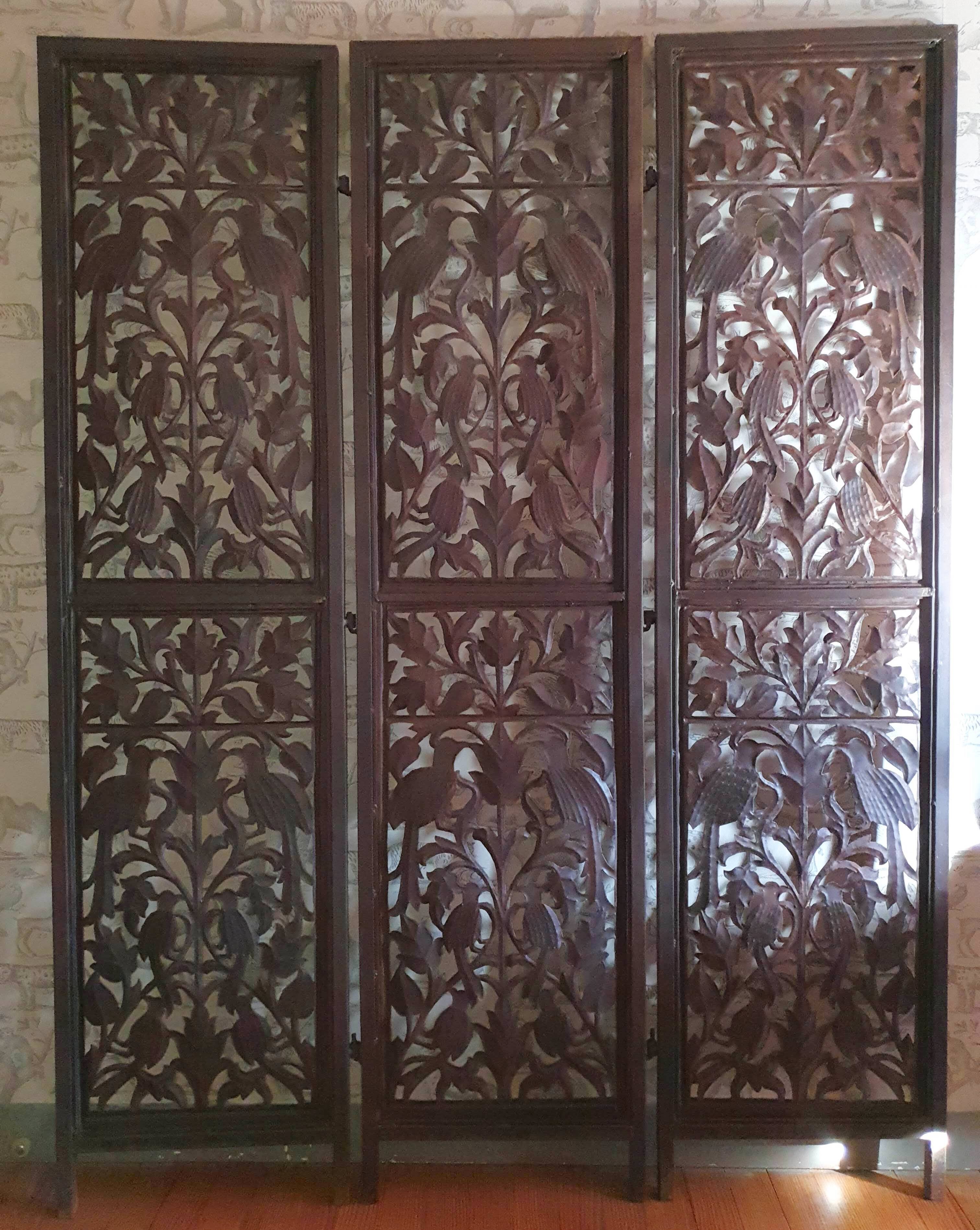 Cut metal screen