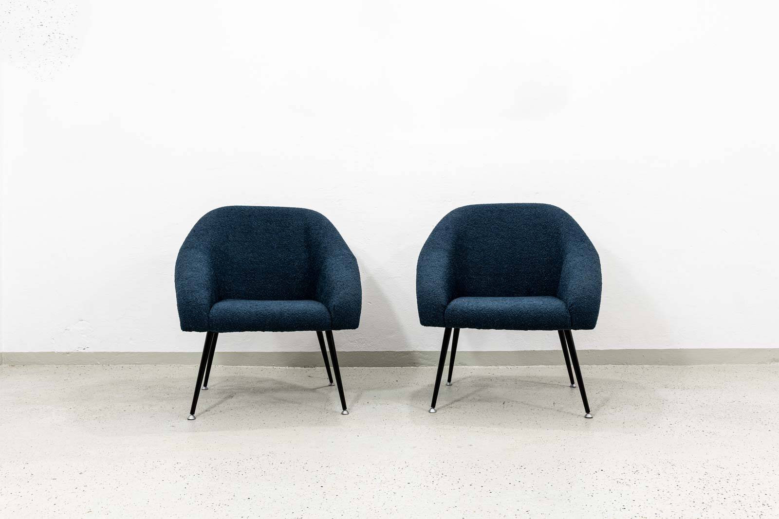 Space age Köln1, VEB Sitzmöbelwerke, Germany, 1970s, set of 2