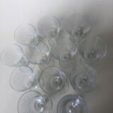 Set of 12 glass