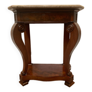 console Louis Philippe - acajou