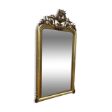 Miroir époque Louis Philippe à fronton OR