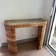 Console en rotin et verre - Les composantes (Sezane)