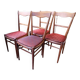 Set of retro dining chairs – Dřevotvar Jablonné nad Orlicí
