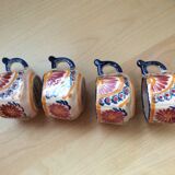 Set of 4 Henriot Quimper cups