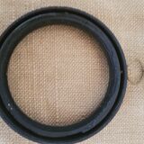 Cadre rond noir