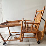 Modular high chair in canning Eugène Vincent