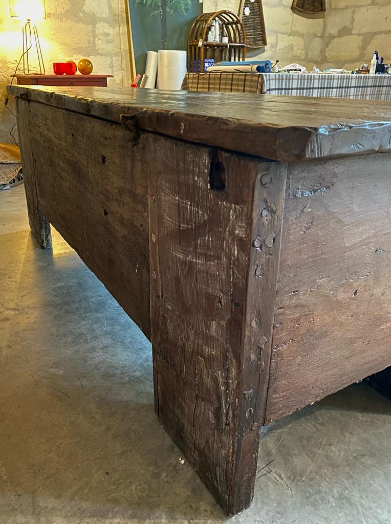 Wooden chest