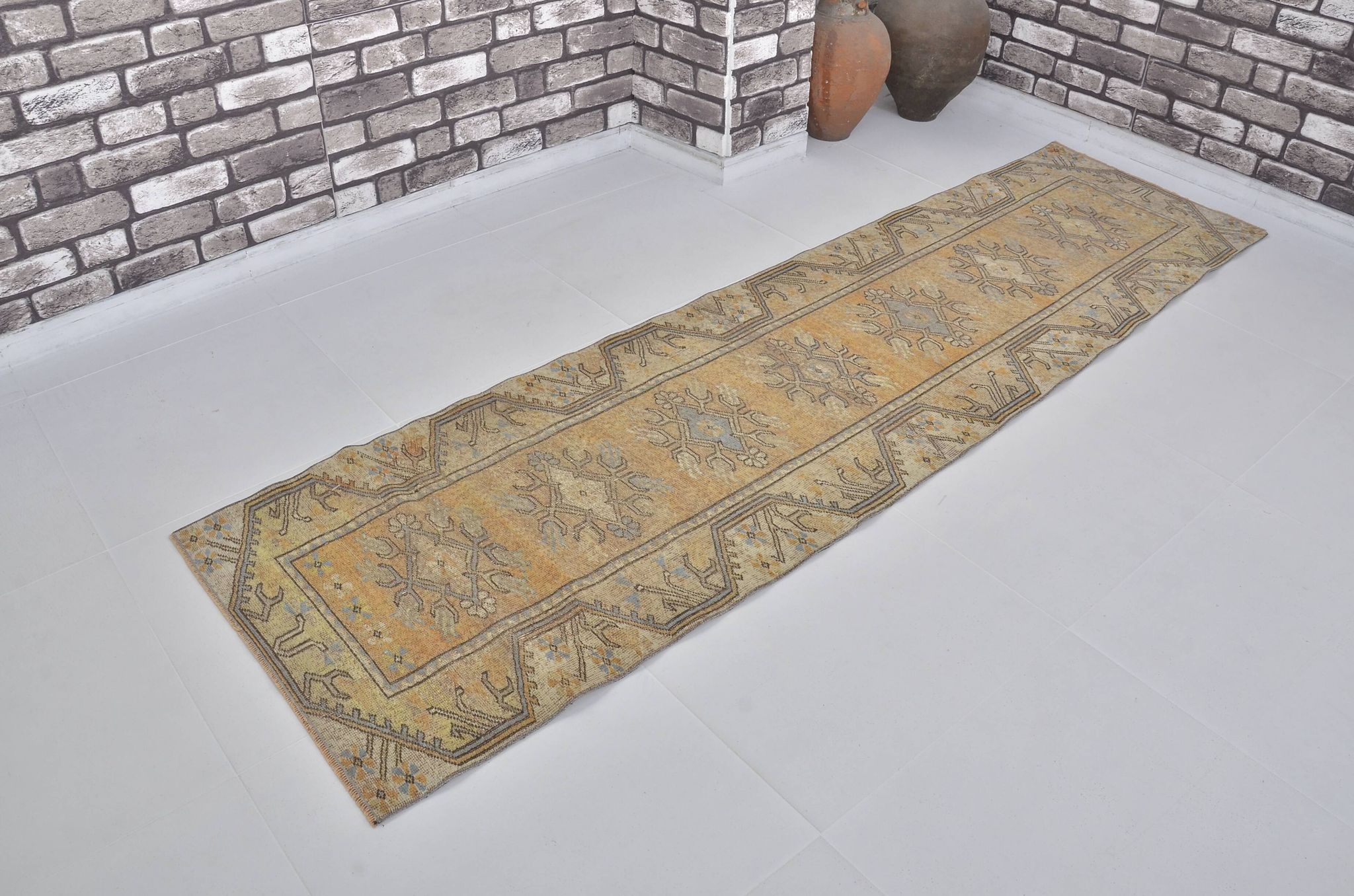 Tapis de couloir vintage antique sku1774