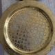 Set of 7 Vintage Brass Wall Plates
