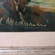 Landscape painting oil on canvas signed modanesi - canvas 70x50 cm - sabine countryside