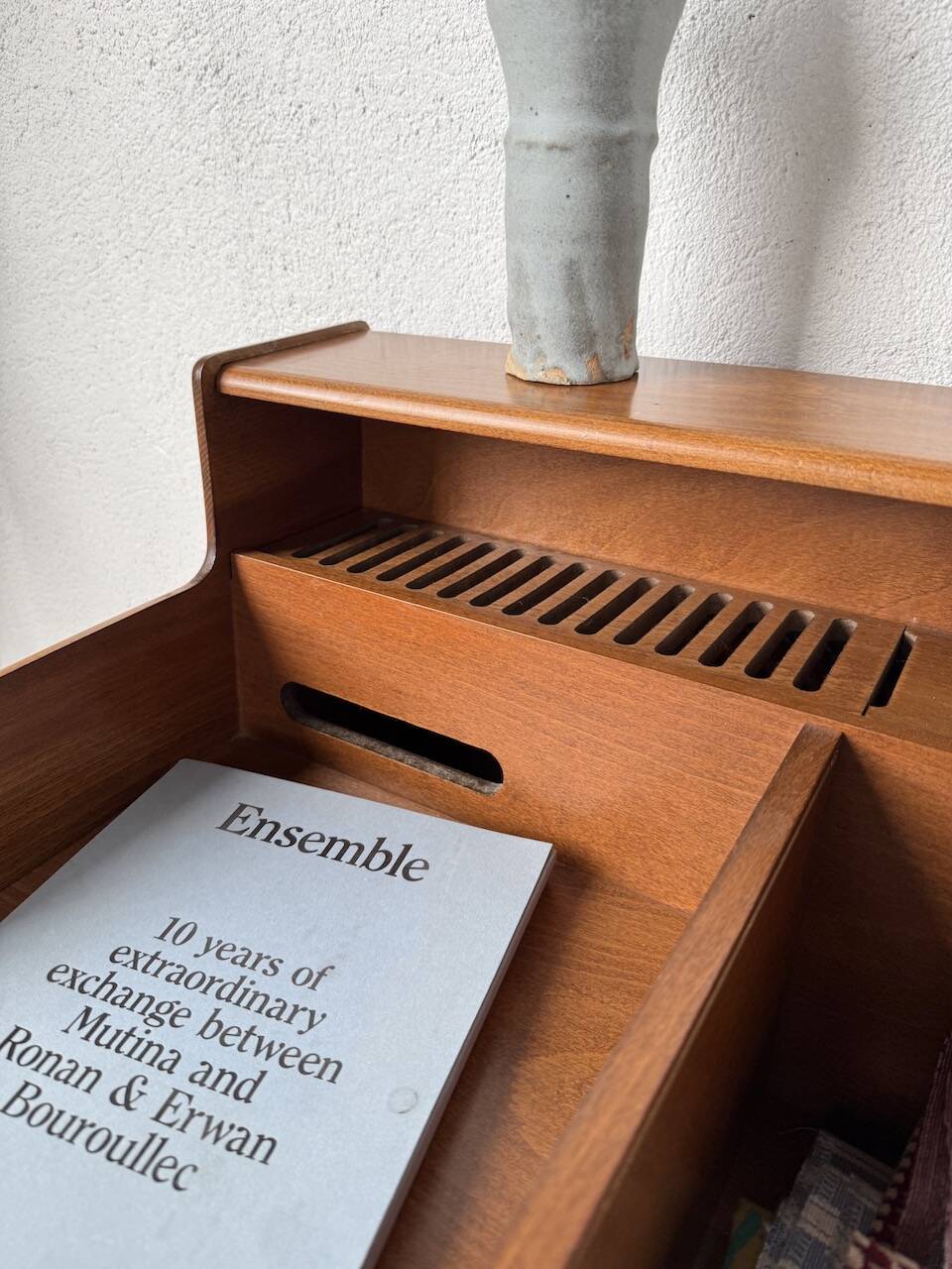 Meuble console ou petit bureau Fimsa Roma Italy teck