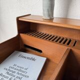 Fimsa Roma Italy teak console or small desk