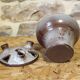 Ceramic flower pick Jeanne and Norbert Pierlot