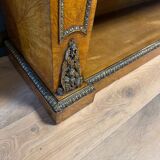 Antique open bookcase