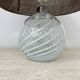 Mid-century design Holmegaard Swirl lamp , 1970s Denmark
