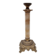 French antique candlestick with marble