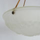 Old chandelier, suspension cavasque Art Deco 1 Fire, in glass paste. Year 30