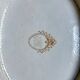 Oval and hollow dish from the East India Company in porcelain, 18th century.