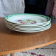 Lot de 6 assiettes sarreguemines et digoin collection esper