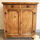 Vintage Parisian buffet in solid oak from the 60s
